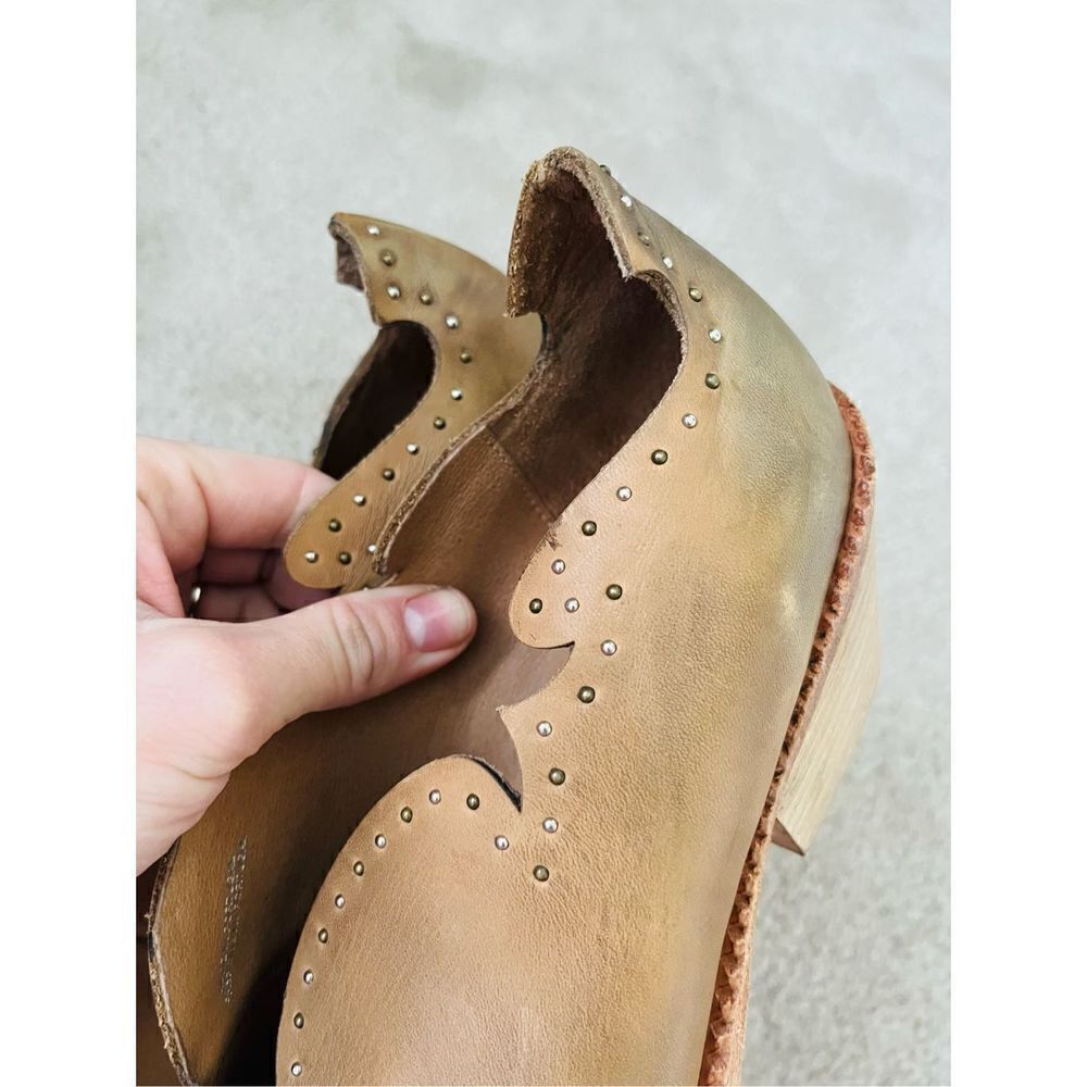 Free People Wild Wyoming tan Ankle Boots sz 9 - Picture 14 of 14